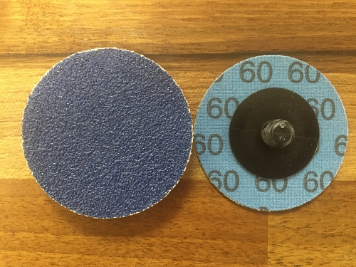 (10 Pack) 60g 50mm   Siafix Sanding Discs Zirconia Alumina