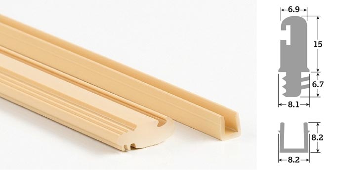 Oak Solid 3m Parting Bead and Channel (30 Lengths)