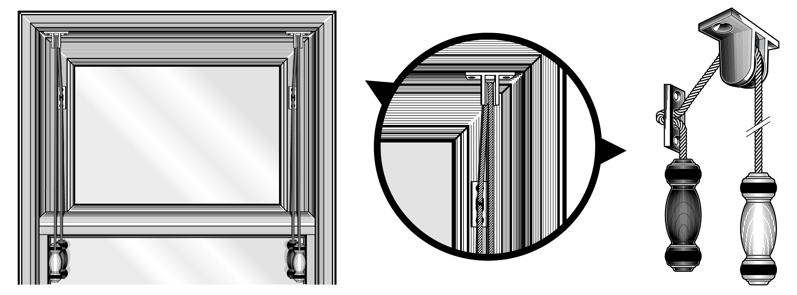 High Level Pulley System, Ironmongery, Sash Window Products