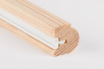 20mm x 20mm 3m Timber Staff Bead Unprimed (30 Lengths) 