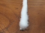 White 8.5mm Self Adhesive Weatherpile (250 Metre)